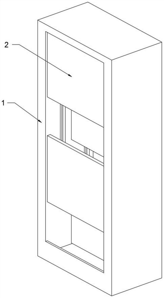 Graphic design work display device with circulating rolling function