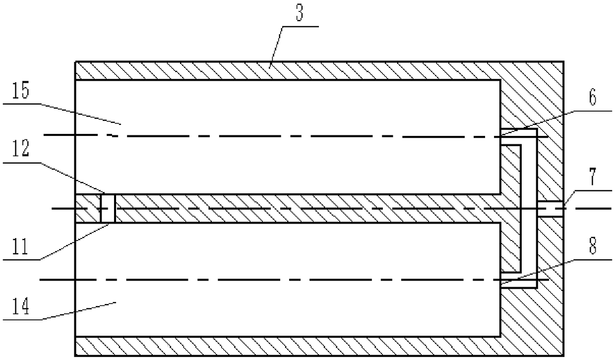 High-pressure self-adaptive clearance sealing double-plunger synchronous hydraulic cylinder