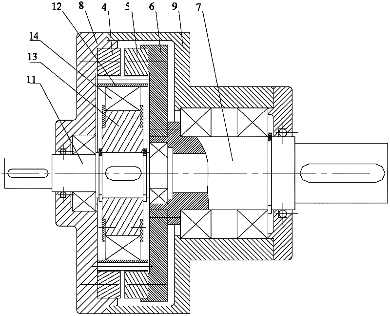 Novel speed reducer and speed reduction motor