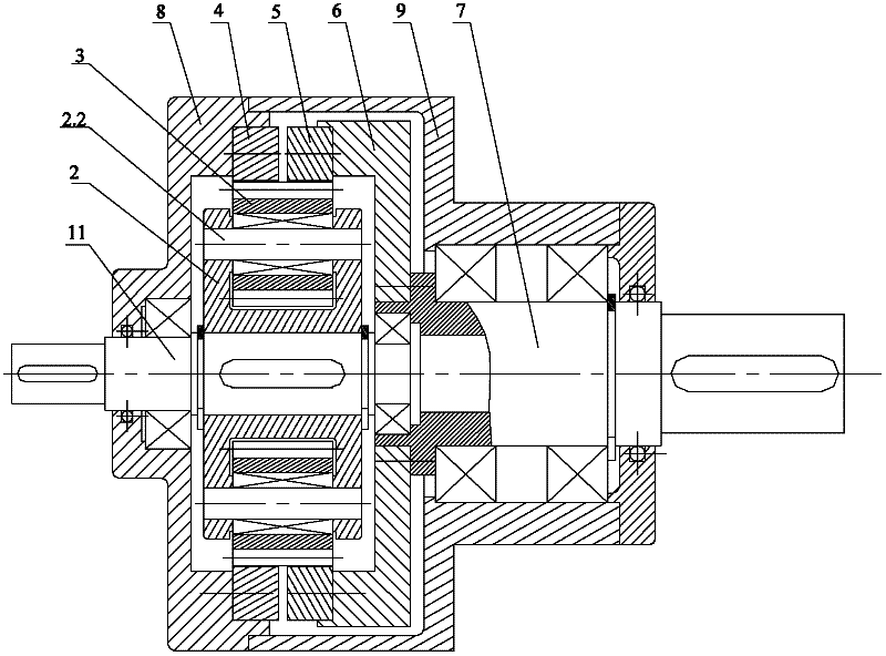 Novel speed reducer and speed reduction motor