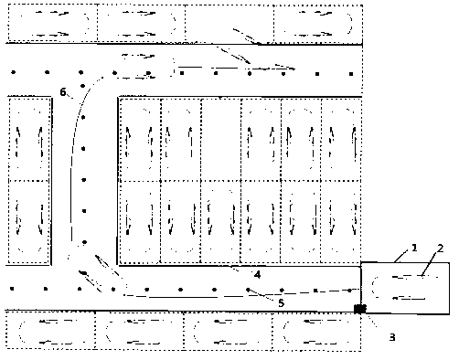 Valet parking method and device