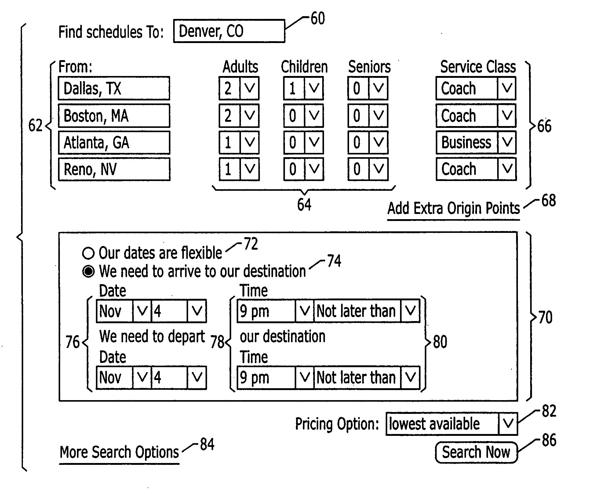 System and method for coordinating travel itineraries