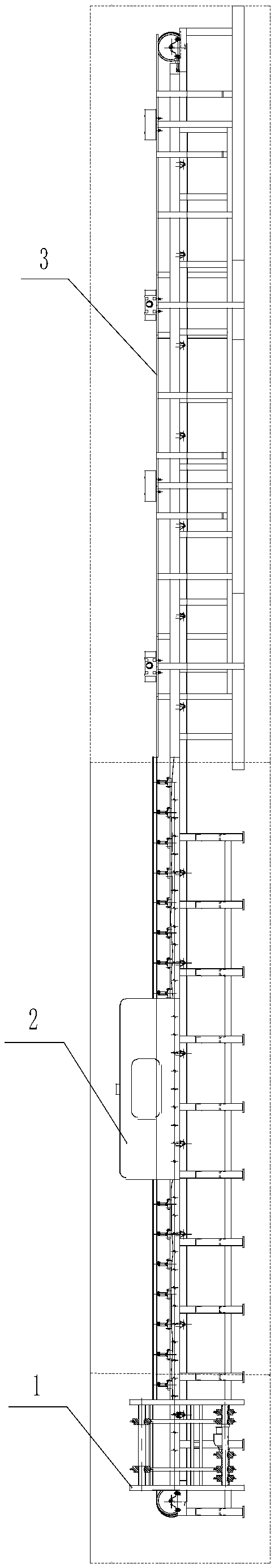 Automatic bamboo wood grading device