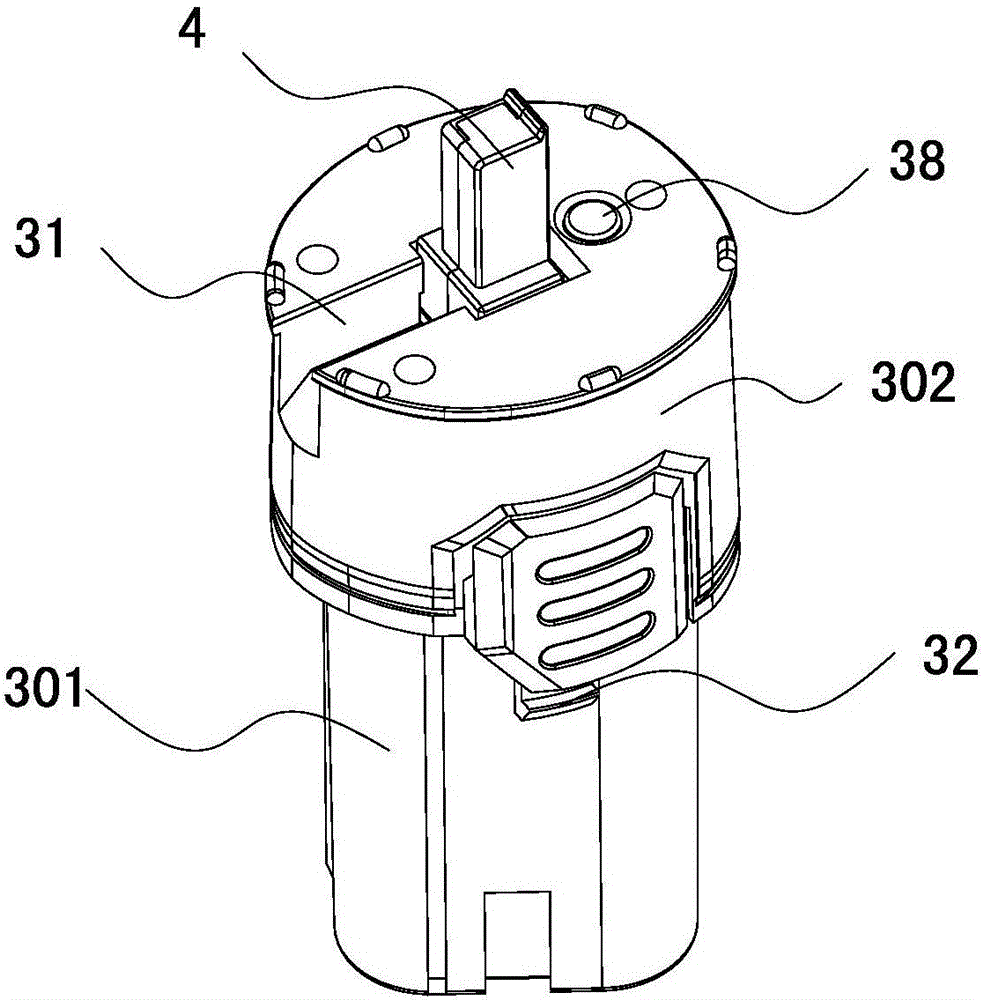 Handheld electric tool