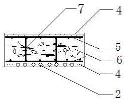 Straw stalk roof panel with heat dissipation function