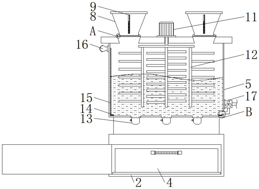 Public disinfection device for community nursing