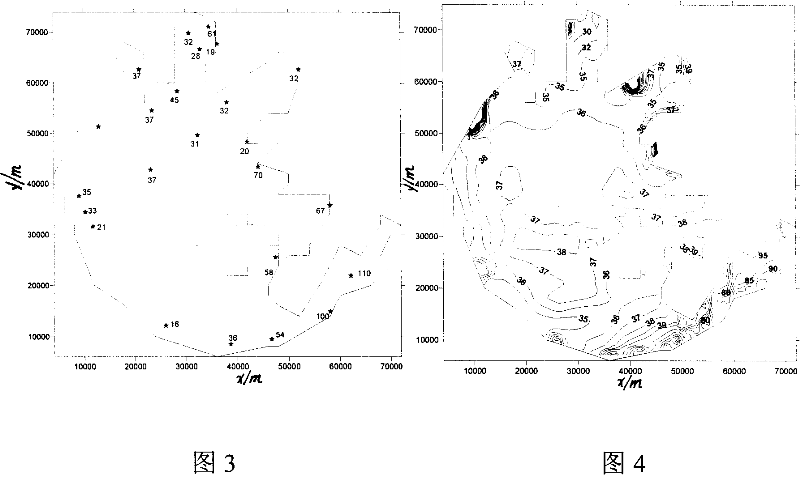 Method for measuring water transparency under present situation and non under present conditions