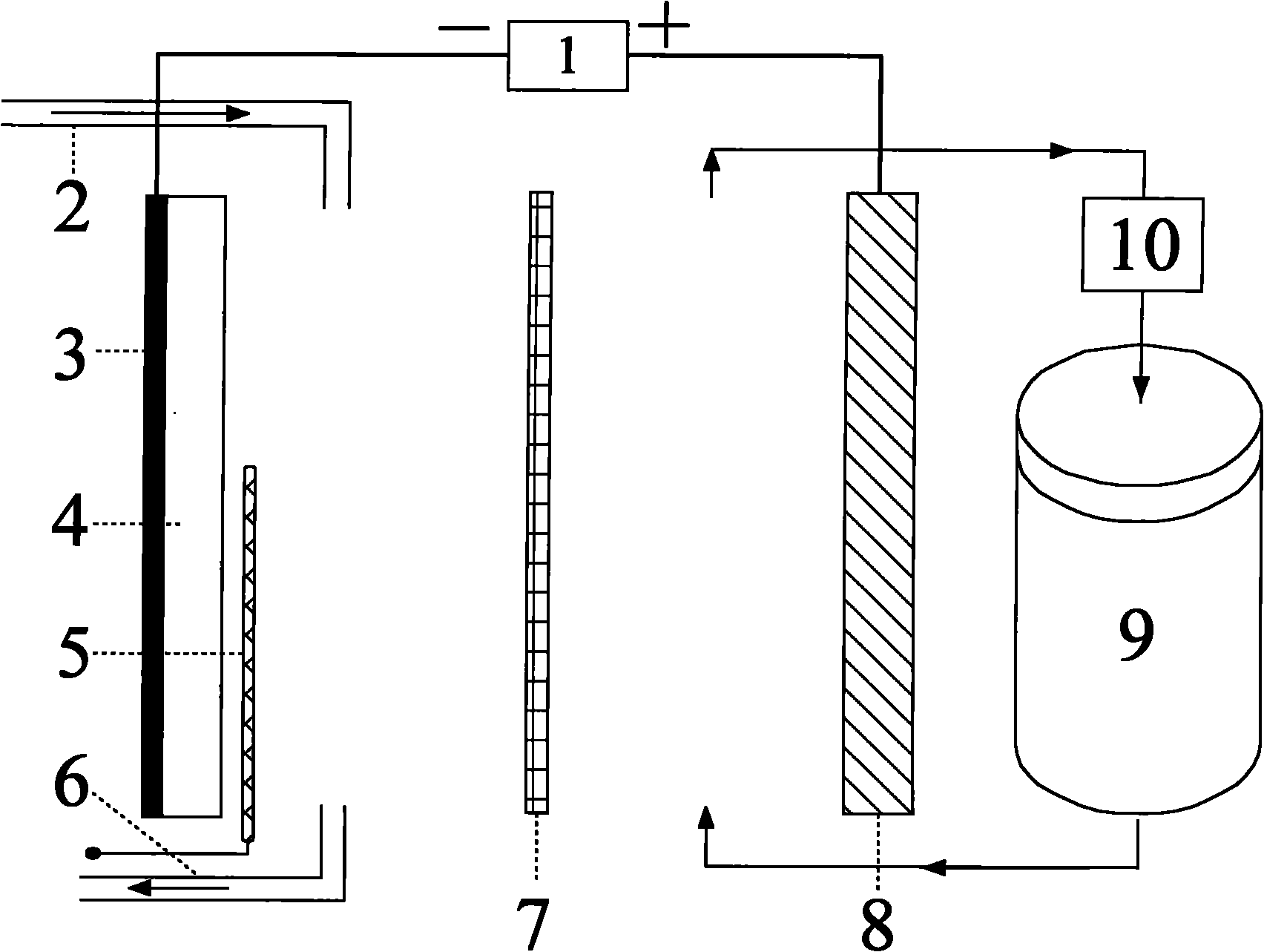 Method for recycling secondary lead by electrolyzing alkaline leaded solution