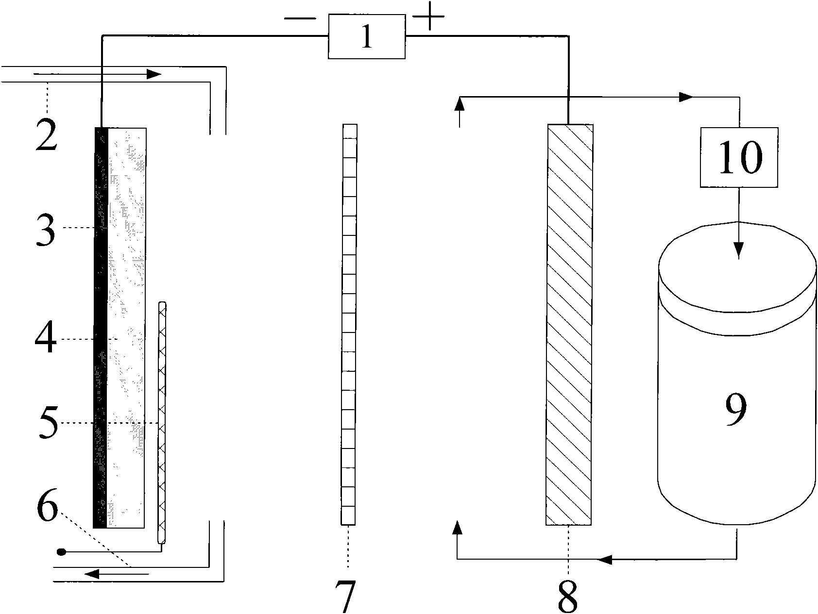 Method for recycling secondary lead by electrolyzing alkaline leaded solution