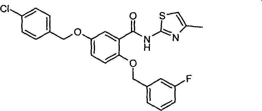 3-substituted salicylamide compound, preparation method, medicinal composition and application thereof