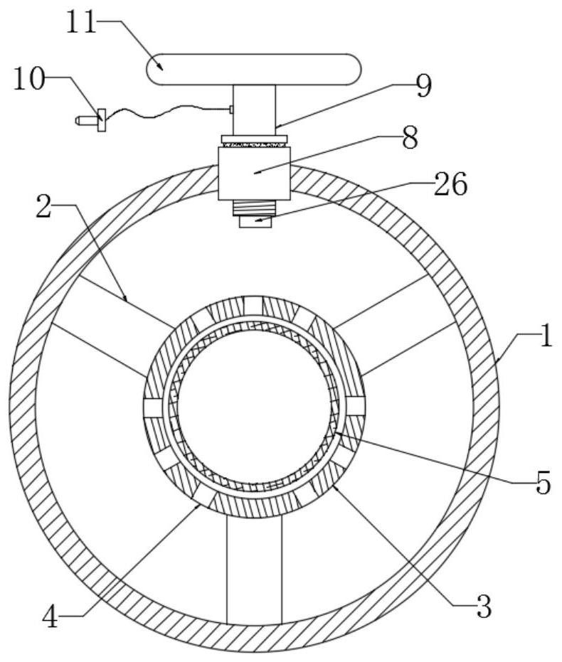 A leak-proof structure for gas pipe fittings