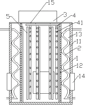 Power distribution cabinet with efficient heat dissipation and cooling function