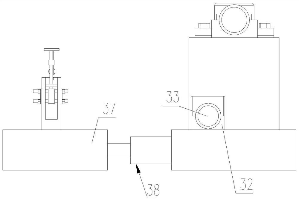 A receiving structure for food plastic packaging bags