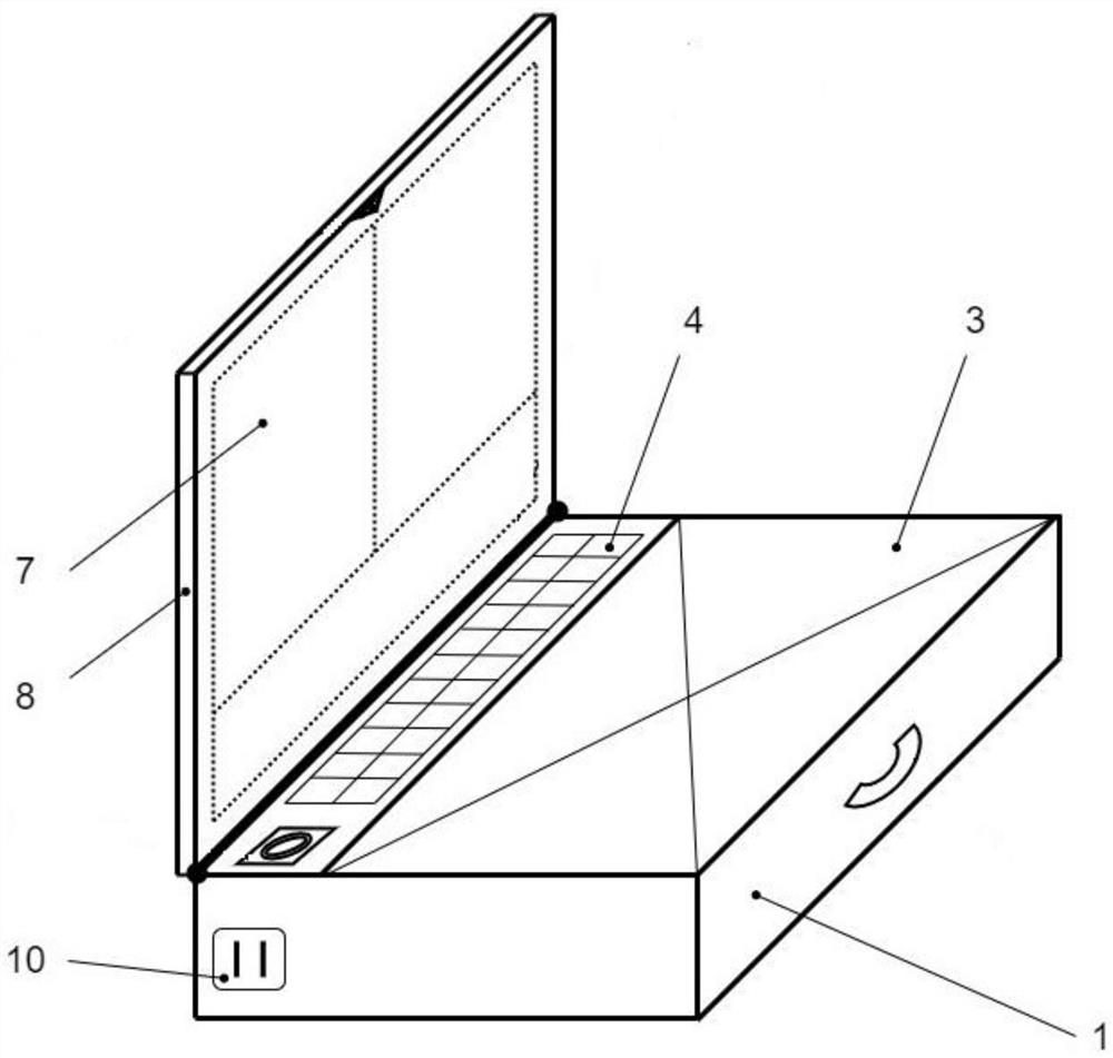 Portable vibration teaching experiment table