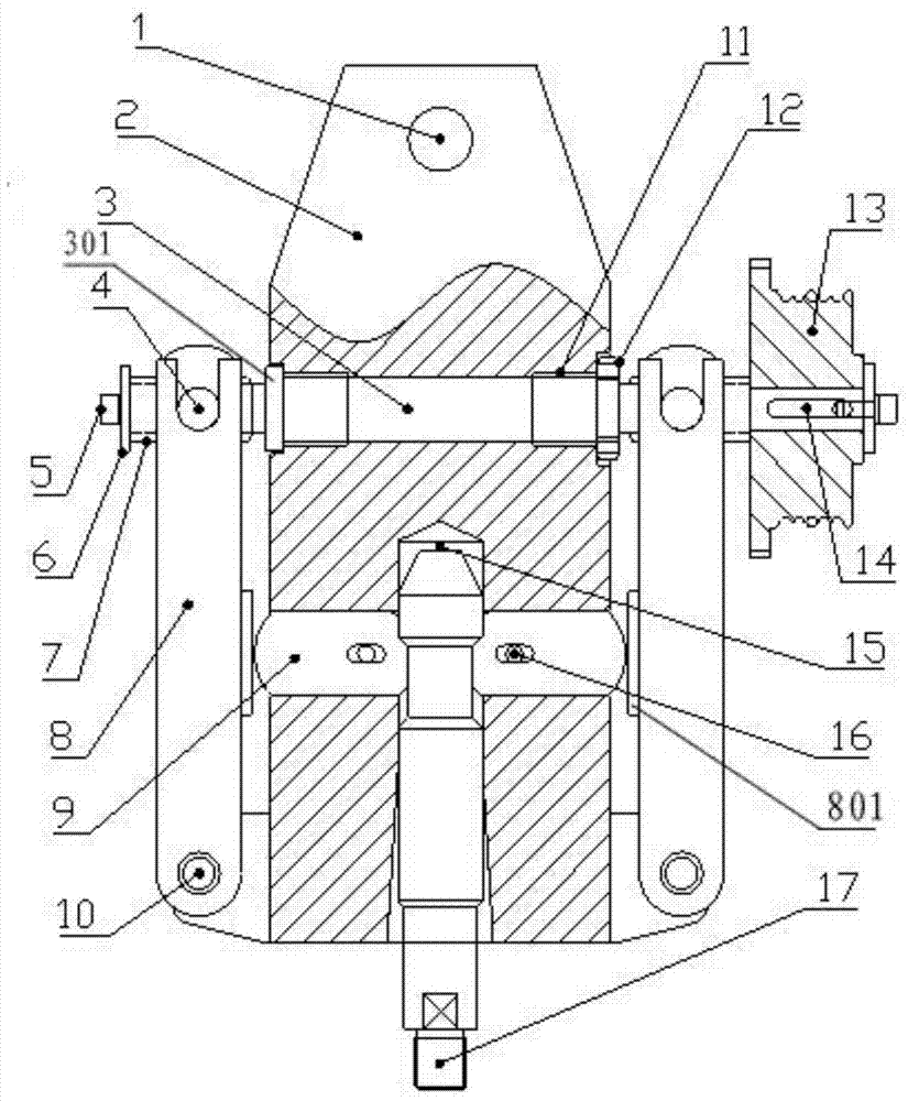 Threaded self-locking quick release device