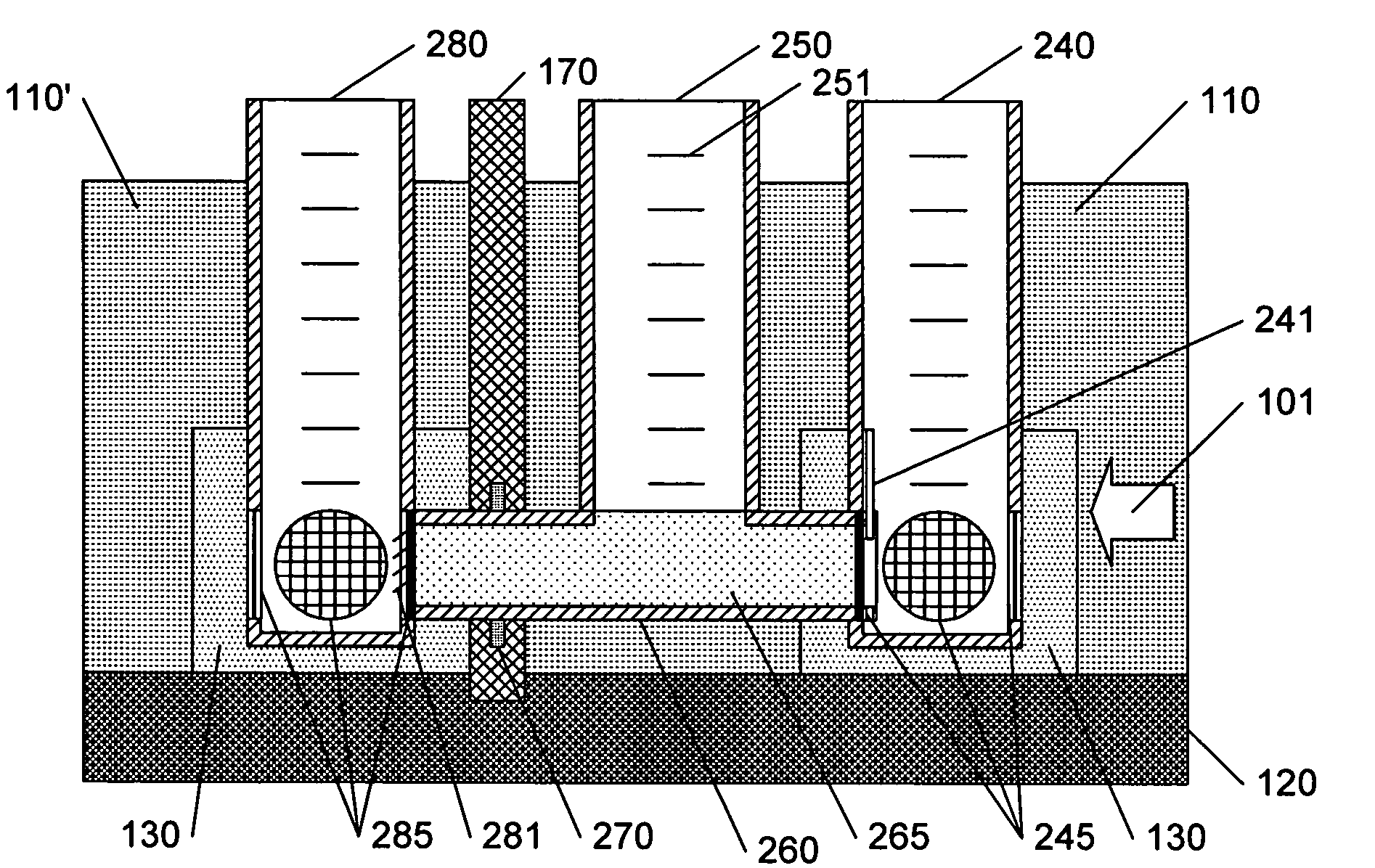 In-situ hydraulic treatment conduit