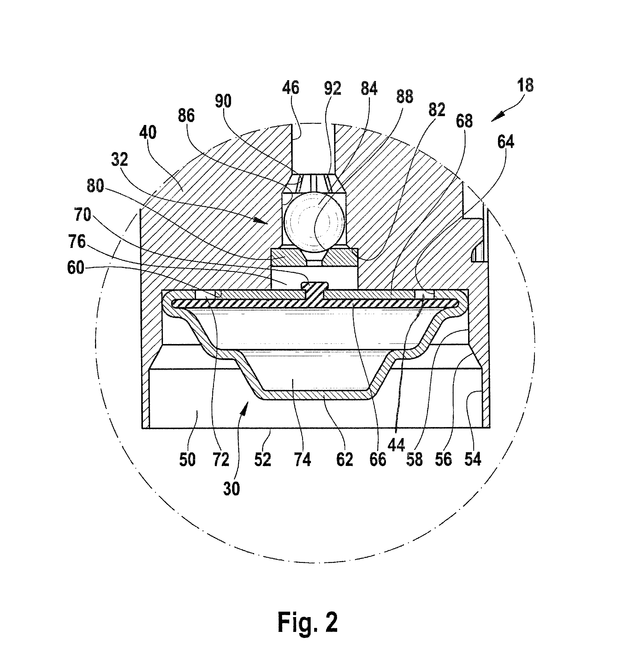 Hydraulic vehicle brake system having a service brake which can be actuated by muscle force and having a device for regulating the wheel slip