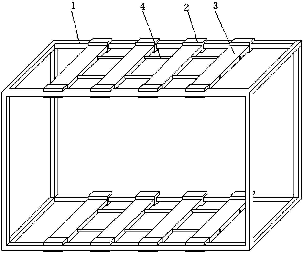 Textile yarn ball drying device capable of rotating obliquely