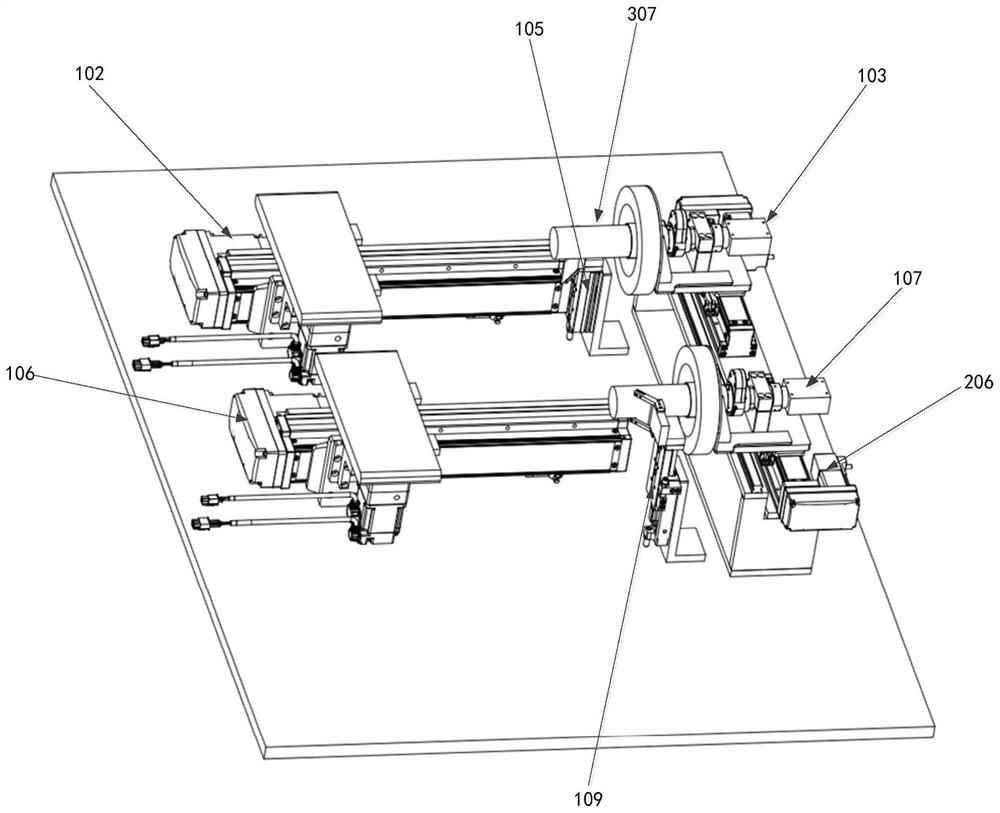 Battery cell tab detection mechanism