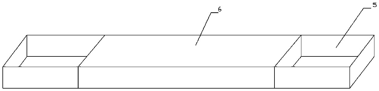 A slope test device with adjustable slope