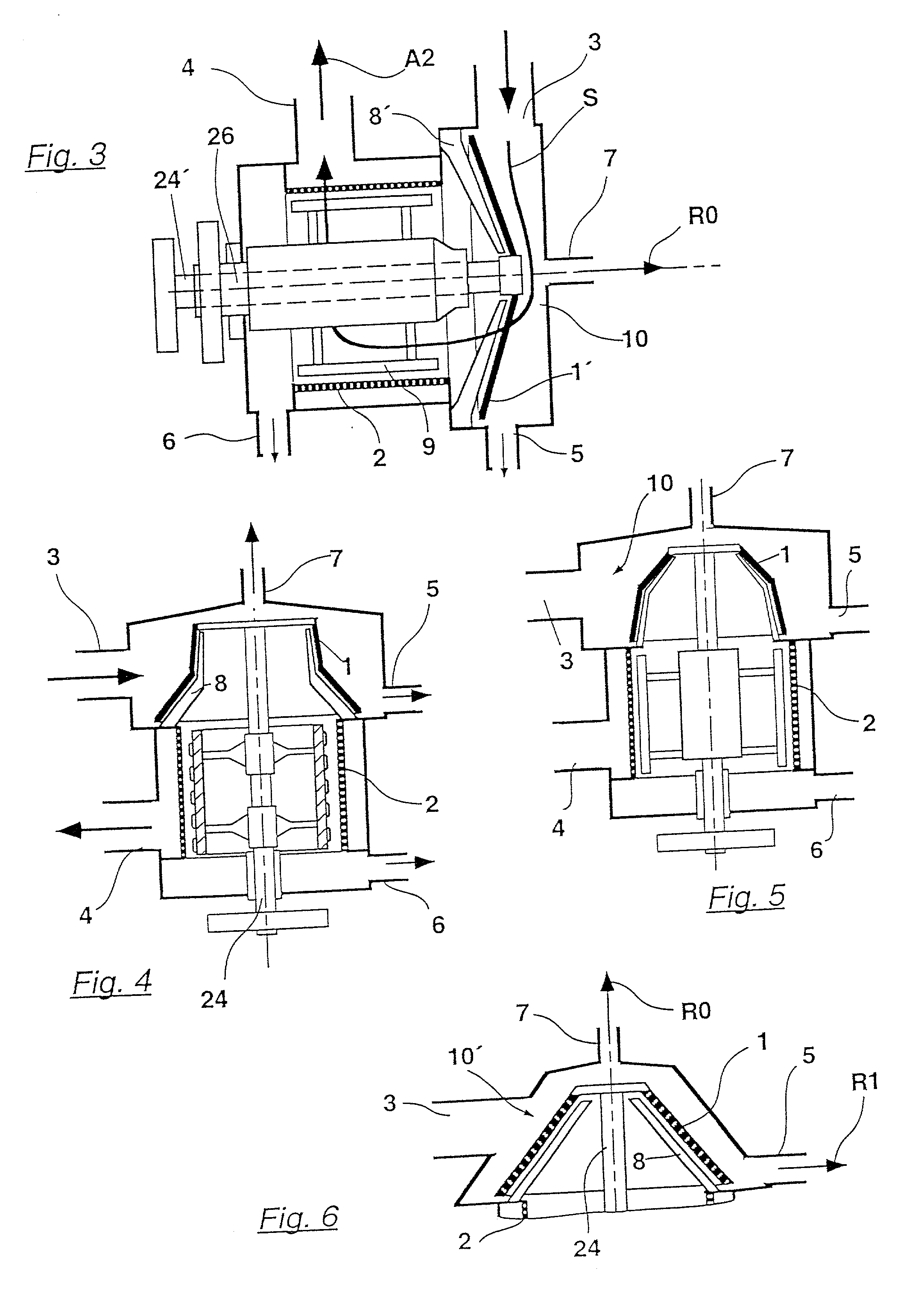 Pressurized screen and process for removing contaminants from a fibrous paper suspension containing contaminants