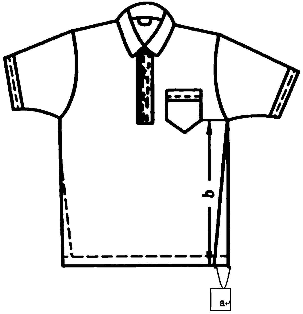 Method for technically controlling washing twisting of garment products due to weft skewing of fabrics