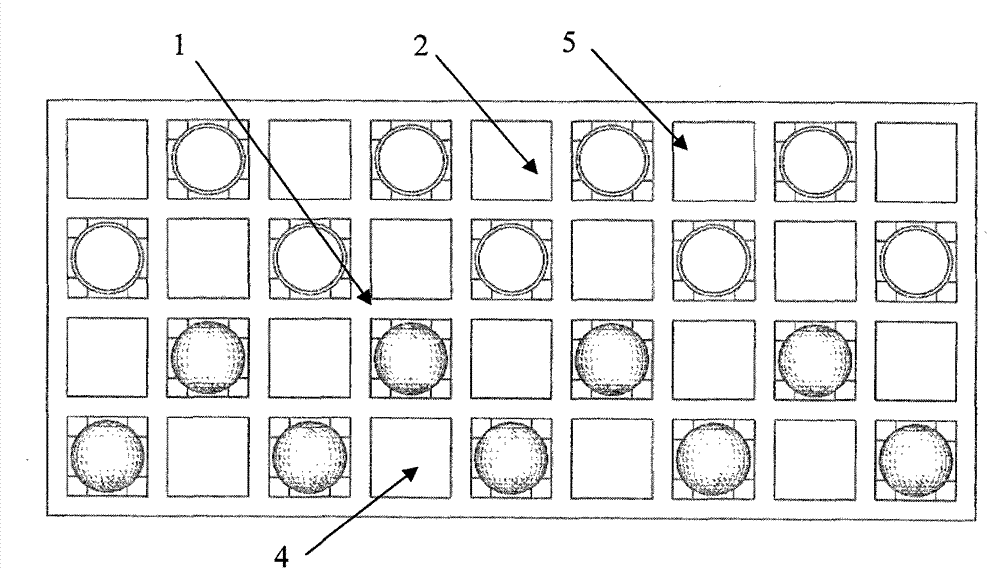 Wave dissipating wall with multi-layer combined pipes and floating hoses