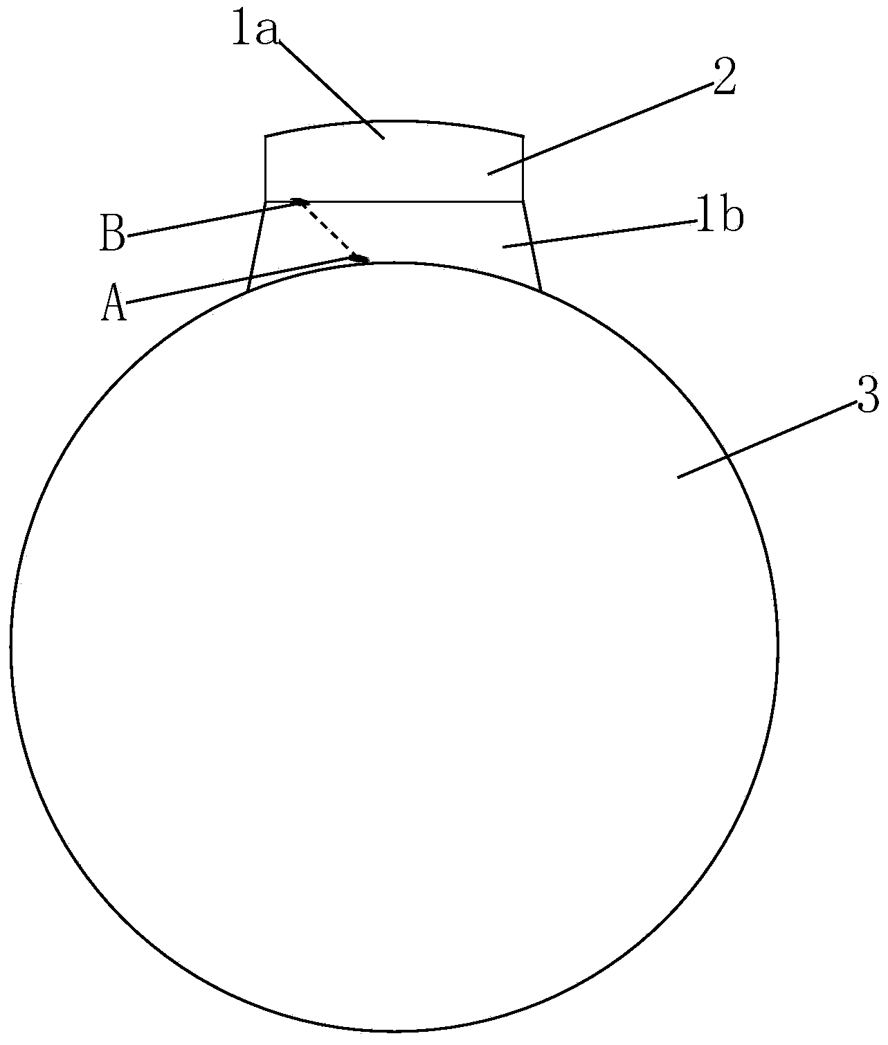 Amplitude test method of water lubrication rubber tail bearing based on machine vision technology