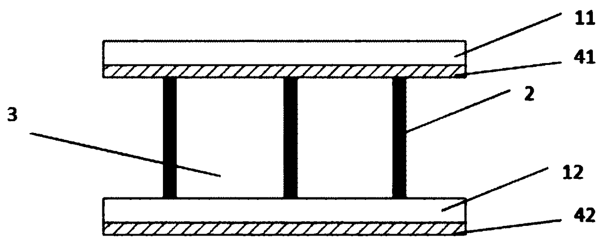 Vacuum-poured multilayer hollow glass fiber reinforced plastic with high barrier property and production process