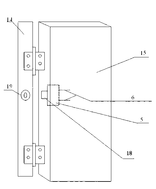 Automation security door with fast and accurate locking function