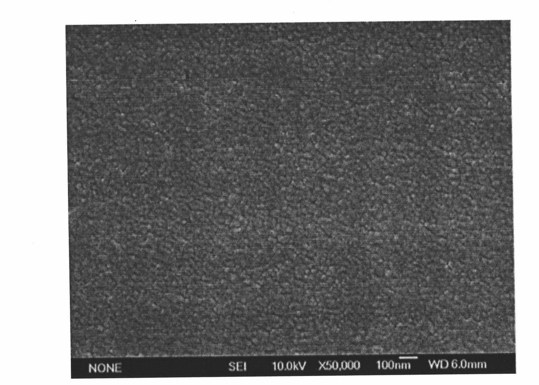 Film-coating liquid of vanadium dioxide thin film and preparation method and application of thin film