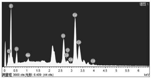 Preparation method and application of biological carbon-based iron carrying composite material