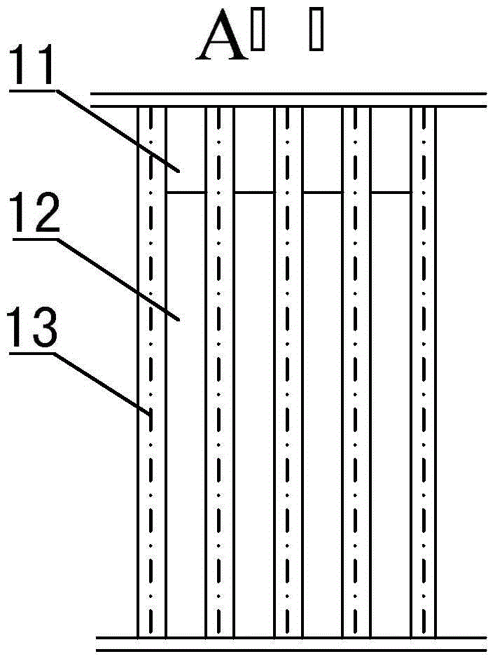 A high-temperature anti-corrosion device for coal-fired boilers with self-cooling function