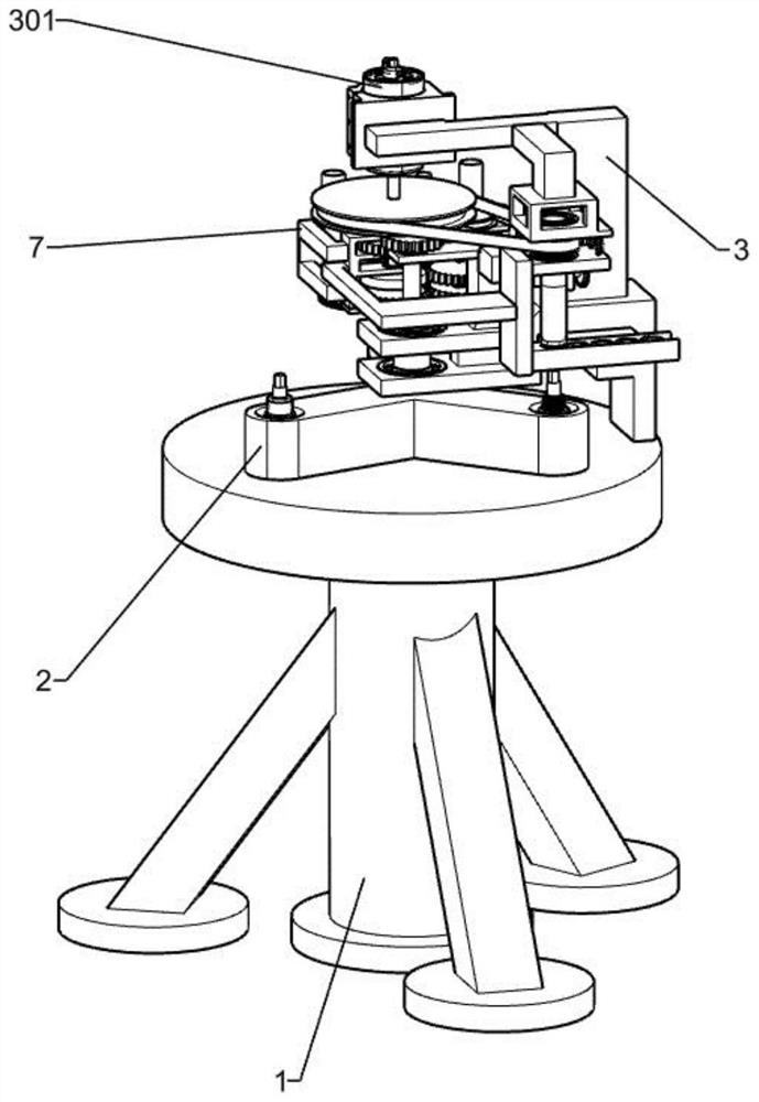 Precise water conservancy pipeline stop valve assembling device