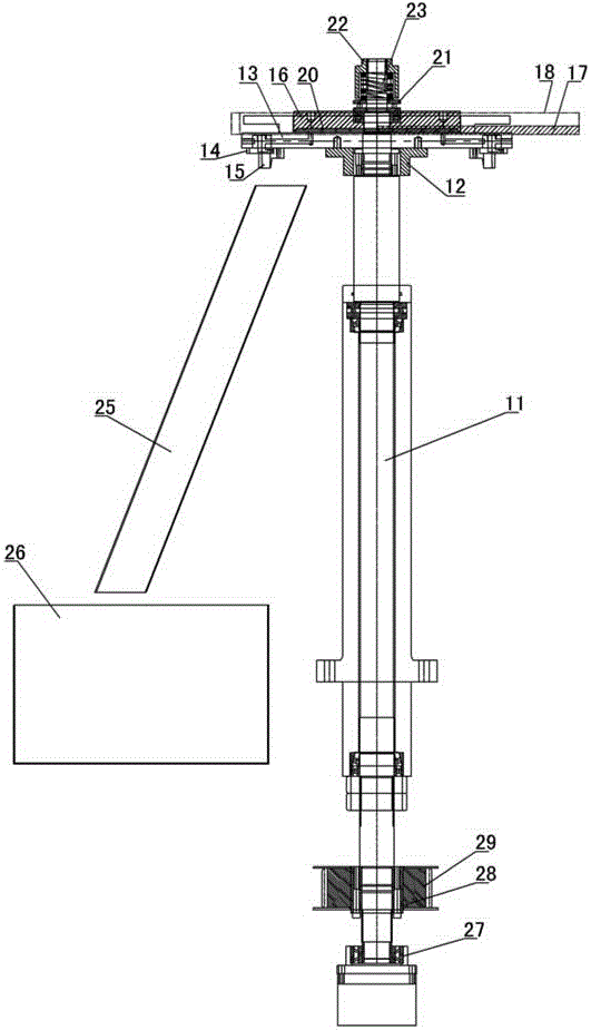 Integral loading and unloading bottle cap molding machine