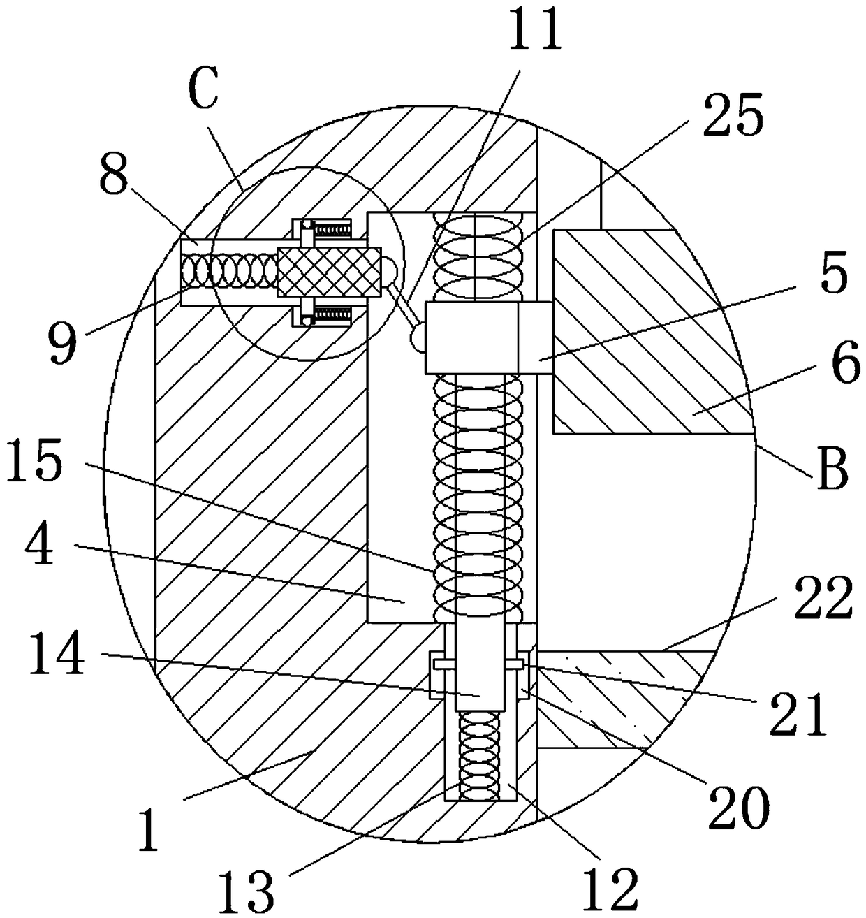 Anti-settling base with high stability