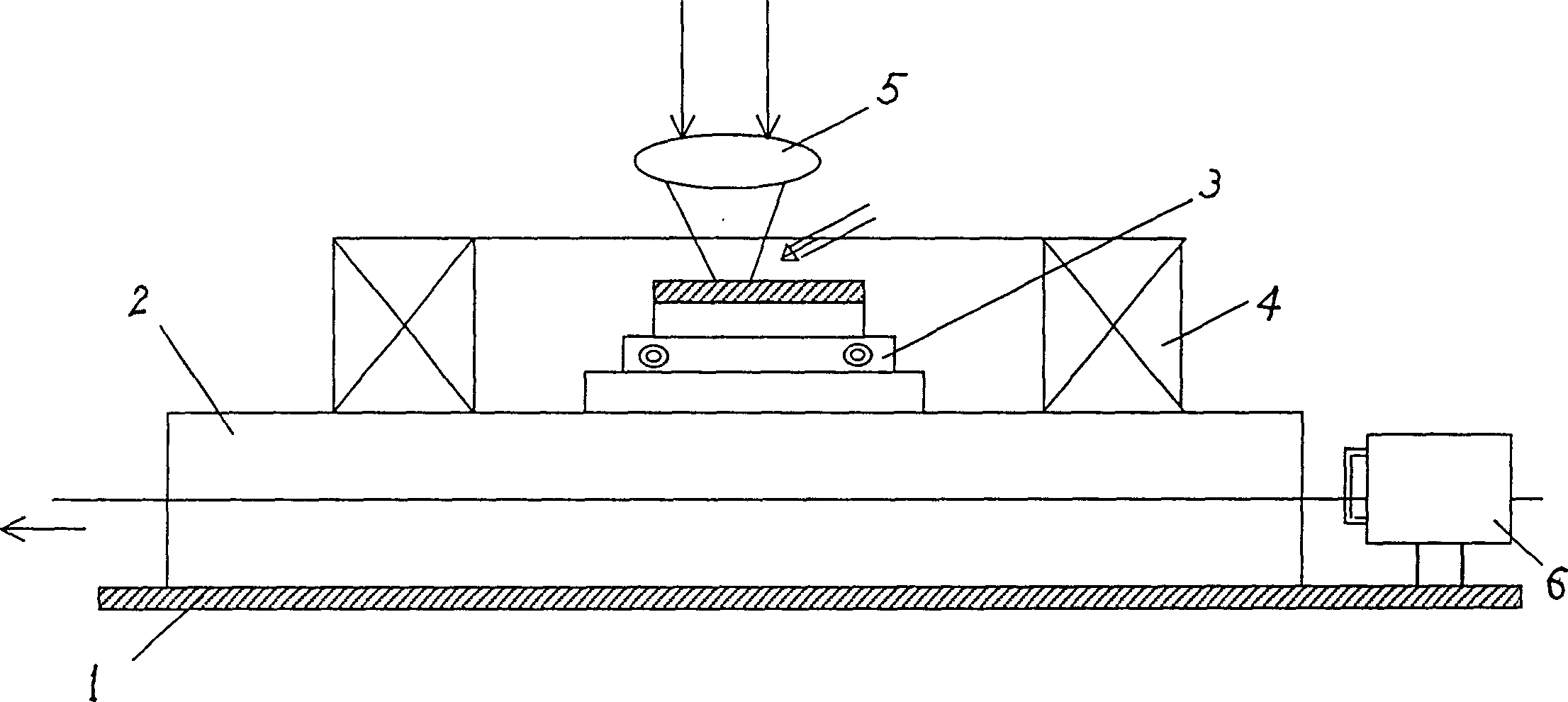 Method and its device for preparing cutter by laser coating composite ceramic layer