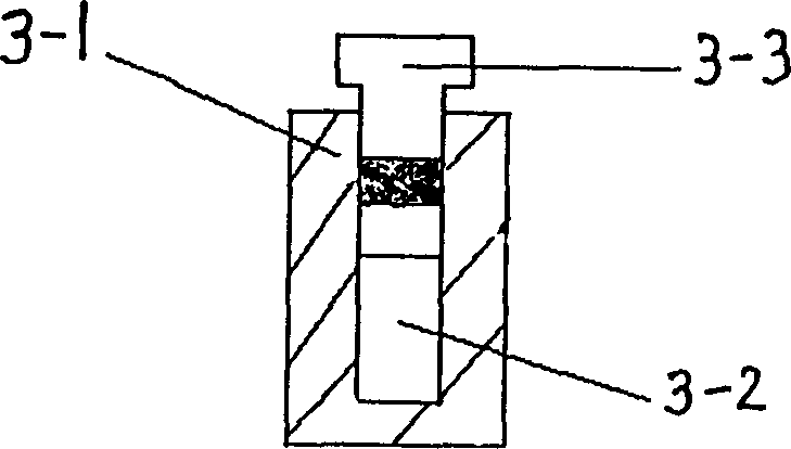 Method and its device for preparing cutter by laser coating composite ceramic layer