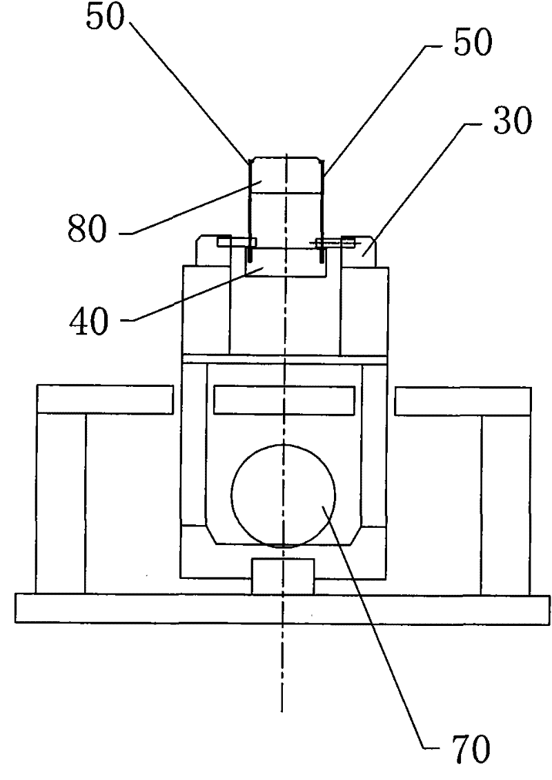 Double-row track feed type system for specific feeding of vertical LED lead frame