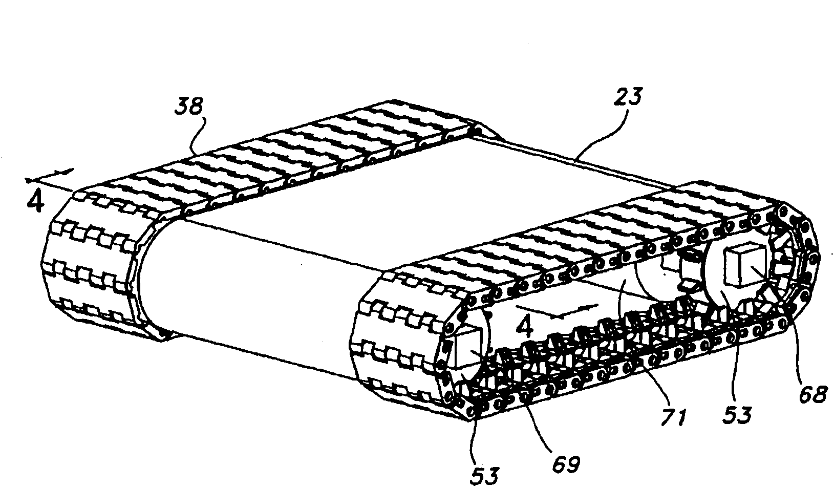 Hybrid mesh belt