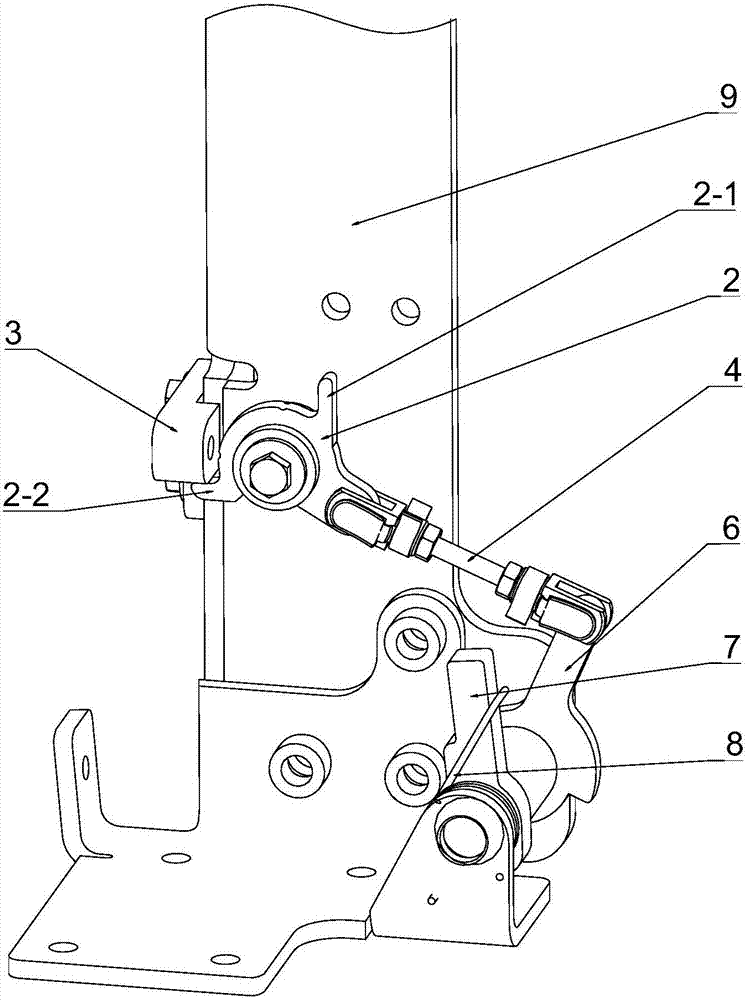 Isolation device for sliding door platform compensator