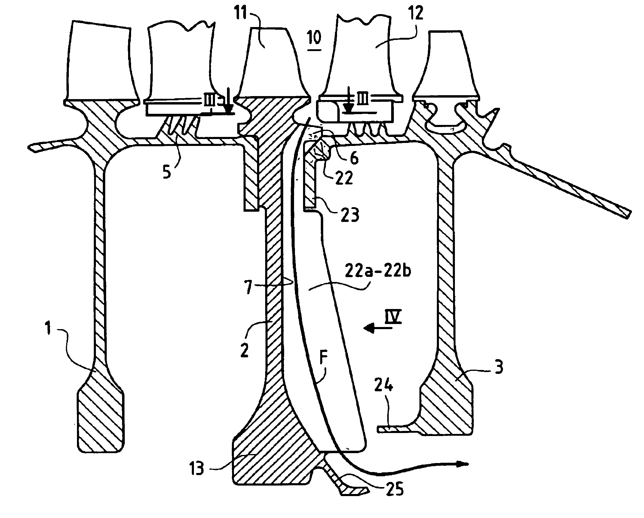 Axial compressor disk for a turbomachine with centripetal air bleed