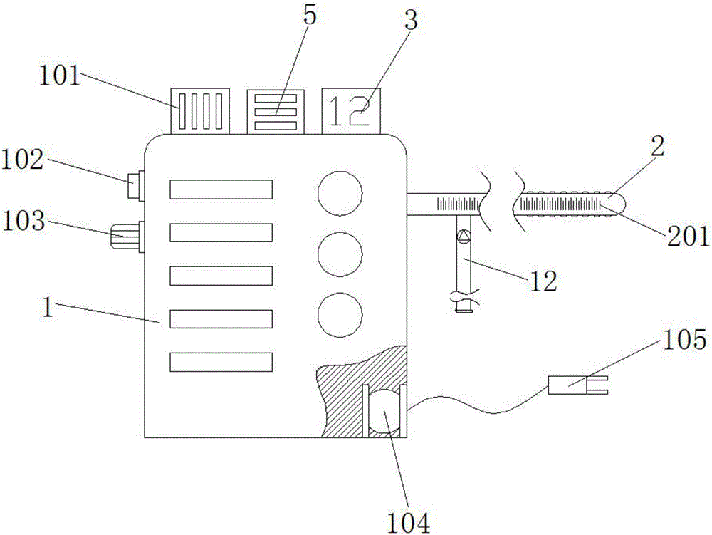 Multifunctional visible gastric-lavage machine for emergency department