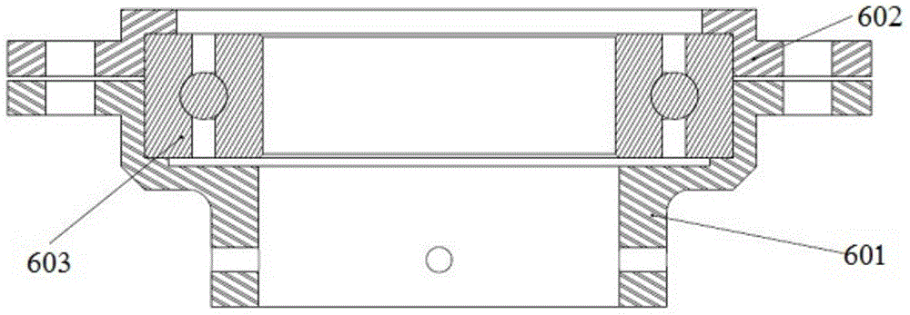 Simple rotor mechanism of coaxial dual-rotor helicopter test stand