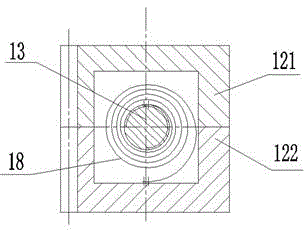 Gear and rack transmission anti-backlash mechanism