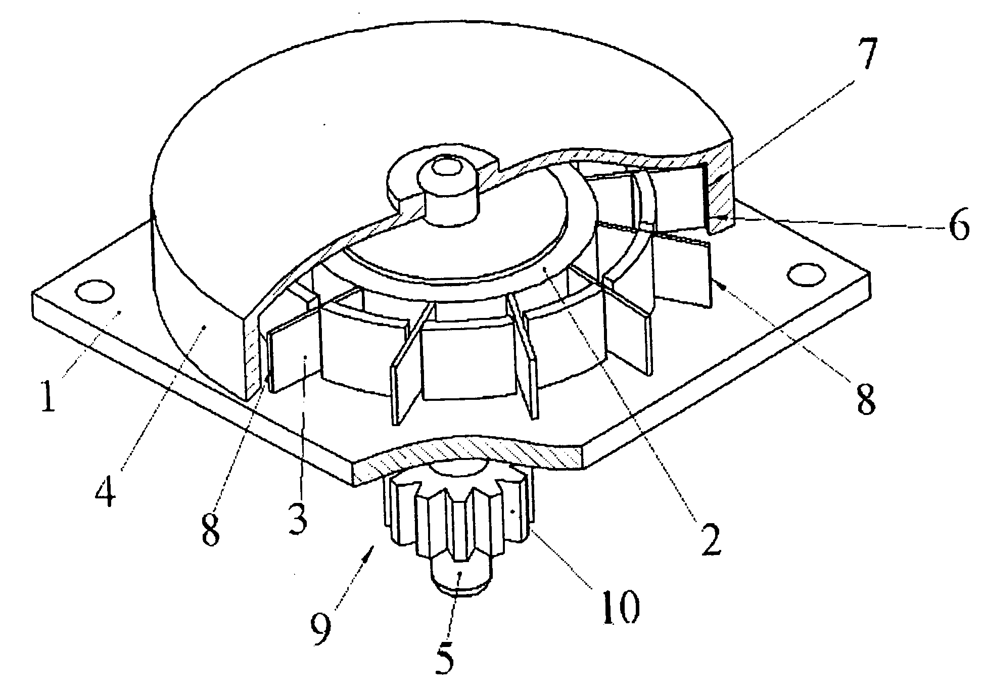 Long life piezoelectric drive and components