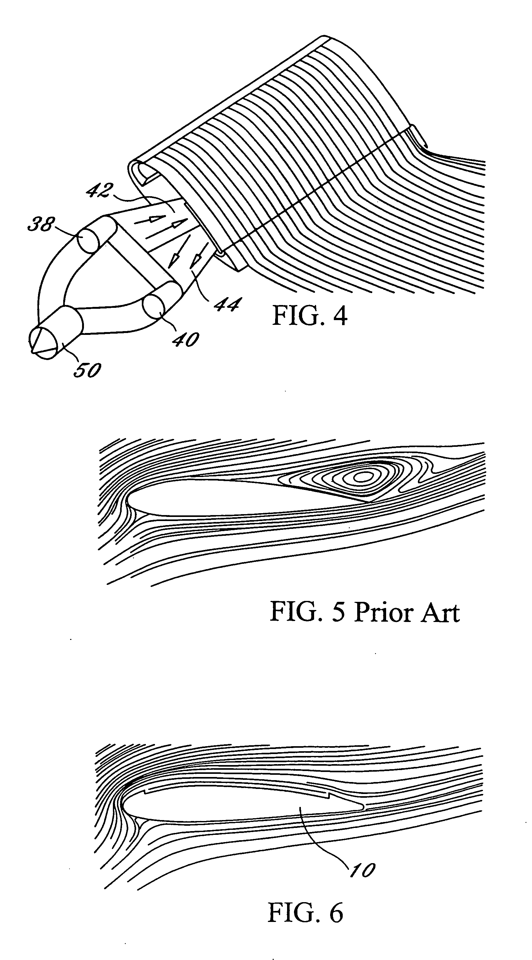 High performance airfoil with co-flow jet flow control