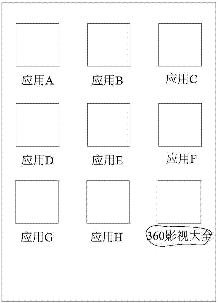 Search method and device based on touch operation