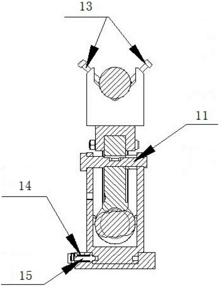 General frock clamp for shaft parts