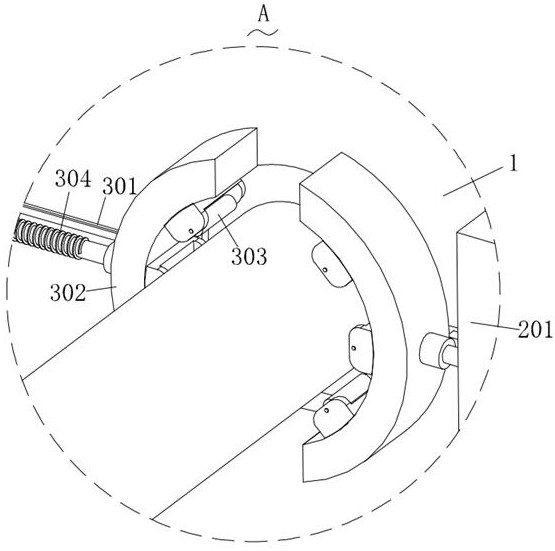 Polishing device for building engineering machine part maintenance